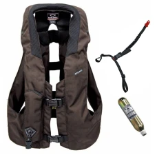 Hit-Air MLV airbag vesta hnědá jezdecká