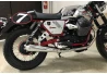 R-Tech Retro laděný výfuk Moto Guzzi černý