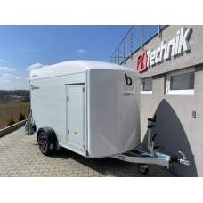 Skříňový přívěs DEBON C300 ALU 1300kg - ZAPŮJČENÍ PRAHA