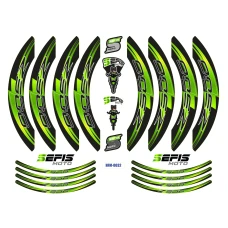 SEFIS PREMIUM ST 1 dvoudílné polepy na kola Kawasaki Z900 SEFIS PREMIUM ST 1 dvoudílné polepy na kola Kawasaki Z900