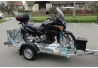 Přívěsný vozík MOTO do 750 kg na 1 motorku - ZAPŮJČENÍ PRAHA