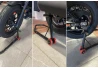 SEFIS D18 moto stojan přední a zadní set - černý pro Honda CMX 500/1100 Rebel pro motocykl