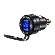 SEFIS 2x USB zásuvka - nabíječka DIN HELLA QC 3.0 USB-A SEFIS 2x USB zásuvka - nabíječka DIN HELLA QC 3.0 USB-A