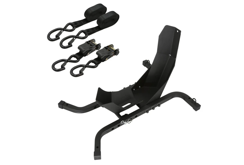 SEFIS C21 přepravní moto stojan + SEFIS popruhy upínací s ráčnou 25mm x 5m 2ks pro motocykl