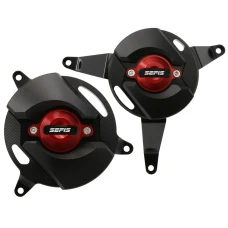 SEFIS CNC kryty motoru Kawasaki Z900 2017-2025 červená SEFIS CNC kryty motoru Kawasaki Z900 2017-2025 červená