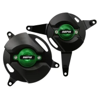 SEFIS CNC kryty motoru Kawasaki Z900 2017-2023 zelená