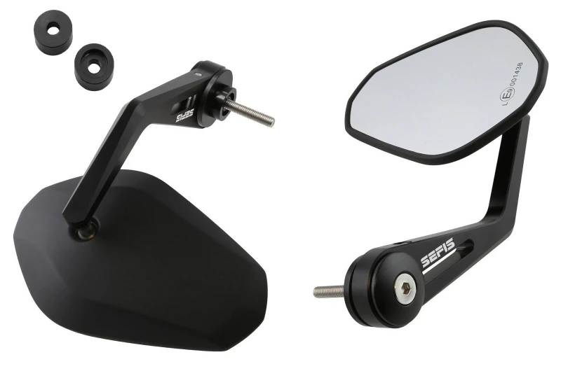 SEFIS Grave Cafe Racer zrcátka Yamaha MT pro motocykl SEFIS Grave Cafe Racer zrcátka Yamaha MT pro motocykl