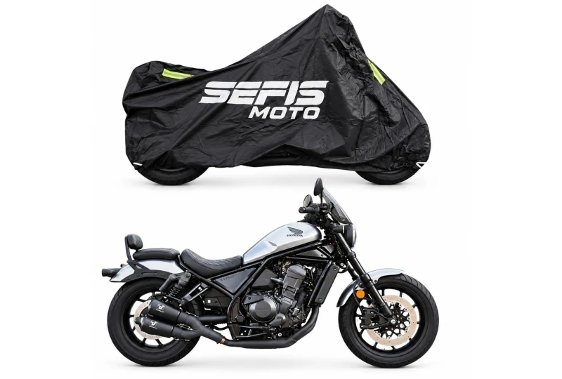 SEFIS Outdoor Premium plachta na motocykl XL pro Honda CMX 500/1100 Rebel pro motocykl