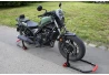 SEFIS D18 univerzální přední moto stojan - červený pro Honda CMX 500/1100 Rebel pro motocykl