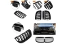 Přední maska ledvinky Double-line BMW 3 E90/91 2005-2008 černá na automobil