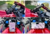 SEFIS Grab odolný ABS držák telefonu s antiotřesovým adaptérem - do krku řízení pro motocykl