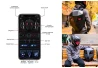 SEFIS Iron Man batoh s programovatelnými LED displeji SEFIS Iron Man batoh s programovatelnými LED displeji