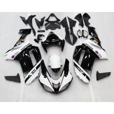 Kawasaki ZX-6R 2007-2008 kompletní kapoty WHIT