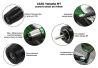 SEFIS Lead ocelová závaží Yamaha MT 6mm - černá
