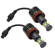 LED ŽÁROVKY H8 LED ANGEL EYES BMW 30W 1,3,5,6,7,X5 E70, X6 E71, X1, Z4 bílá