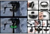 SEFIS Eye světlo s LED programovatelným displejem pro moto helmy a cyklistiku pro motocykl SEFIS Eye světlo s LED programovatelným displejem pro moto helmy a cyklistiku pro motocykl