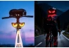 SEFIS Eye světlo s LED programovatelným displejem pro moto helmy a cyklistiku pro motocykl SEFIS Eye světlo s LED programovatelným displejem pro moto helmy a cyklistiku pro motocykl