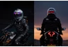 SEFIS Eye světlo s LED programovatelným displejem pro moto helmy a cyklistiku pro motocykl SEFIS Eye světlo s LED programovatelným displejem pro moto helmy a cyklistiku pro motocykl