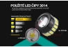 SEFIS LED žárovka 224 W5W T10 12V 19SMD bílá