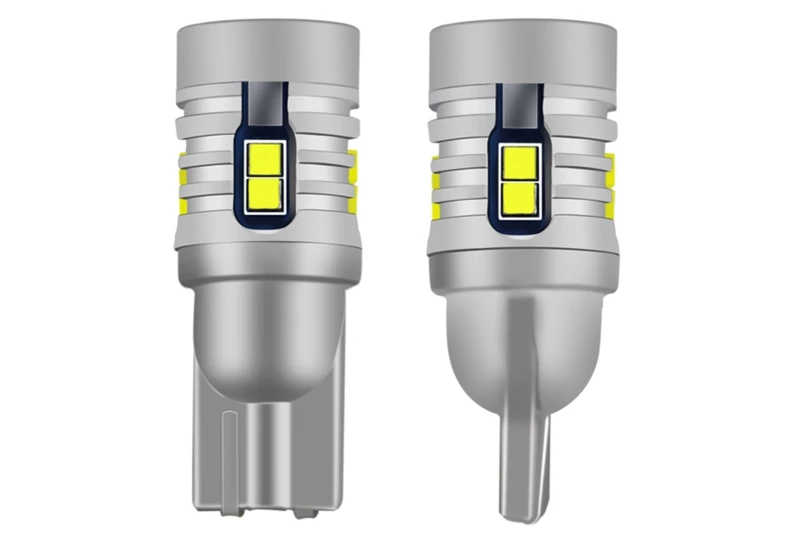 LED žárovka CSP2020 T10 12V 9SMD bílá