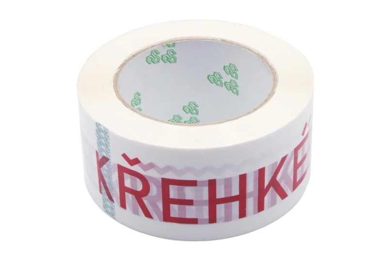 Lepící páska křehké / fragile 55mm X 120m pro domácnost