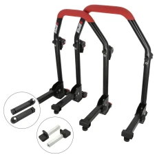 SEFIS M20U sklopný pojízdný univerzální moto stojan přední a zadní set - trny / packy SEFIS M20U sklopný pojízdný univerzální moto stojan přední a zadní set - trny / packy