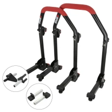 SEFIS M20U sklopný pojízdný univerzální moto stojan přední a zadní set - vidle / packy SEFIS M20U sklopný pojízdný univerzální moto stojan přední a zadní set - vidle / packy