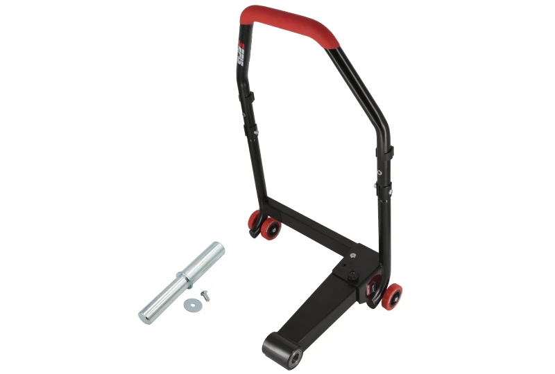 SEFIS M22 zadní sklopný stojan pro letmé uložení kola - levostranný s adaptérem 21.6 mm pro motocykl SEFIS M22 zadní sklopný stojan pro letmé uložení kola - levostranný s adaptérem 21.6 mm pro motocykl