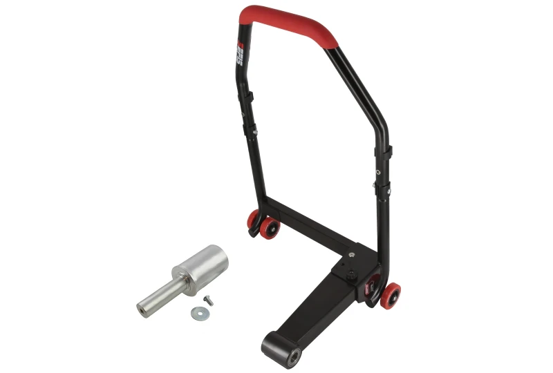 SEFIS M22 zadní sklopný stojan pro letmé uložení kola - levostranný s adaptérem 53.5 mm pro motocykl