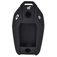 Silikonový obal na LCD klíček pro BMW G01-X3 G02-X4 G05-X5 G07-X7 G11 G12 G30 G31 G32 i8 I12 I15 černý