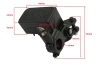 Brzdová pumpa F14 15,5mm  s páčkou Kawasaki Suzuki Yamaha Triumph Buell pro motocykl