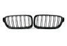 Přední maska ledvinky Double-line BMW 3 F30 F31 2012-2018 karbon na automobil Přední maska ledvinky Double-line BMW 3 F30 F31 2012-2018 karbon na automobil