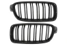 Přední maska ledvinky Double-line BMW 3 F30 F31 2012-2018 karbon na automobil Přední maska ledvinky Double-line BMW 3 F30 F31 2012-2018 karbon na automobil