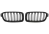 Přední maska ledvinky Double-line BMW 3 F30 F31 2012-2018 karbon na automobil Přední maska ledvinky Double-line BMW 3 F30 F31 2012-2018 karbon na automobil