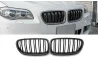 Přední maska ledvinky Double-line BMW 5 F10 / F11 karbon na automobil