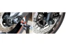 Padací protektory na přední a zadní kolo pro Yamaha YZF-R1 2002-2003 pro motocykl