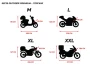 SEFIS Outdoor Premium plachta na motocykl s kufrem pro motocykl