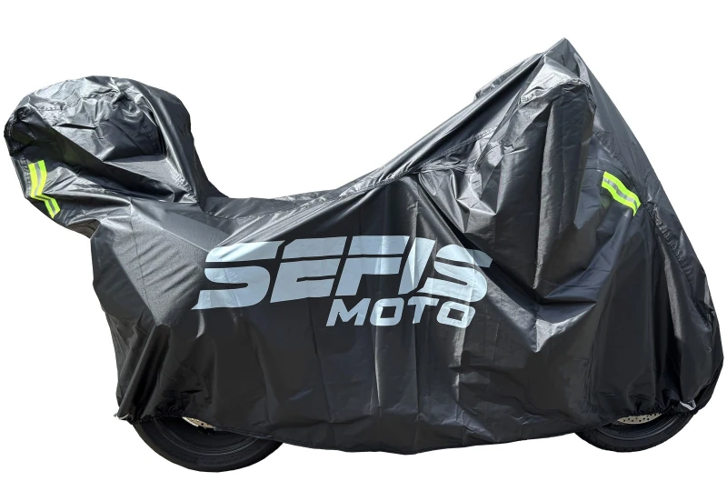SEFIS Outdoor Premium plachta na motocykl s kufrem pro motocykl