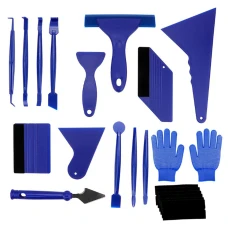 SEFIS sada nástrojů k lepení folií a tónování skla 16ks