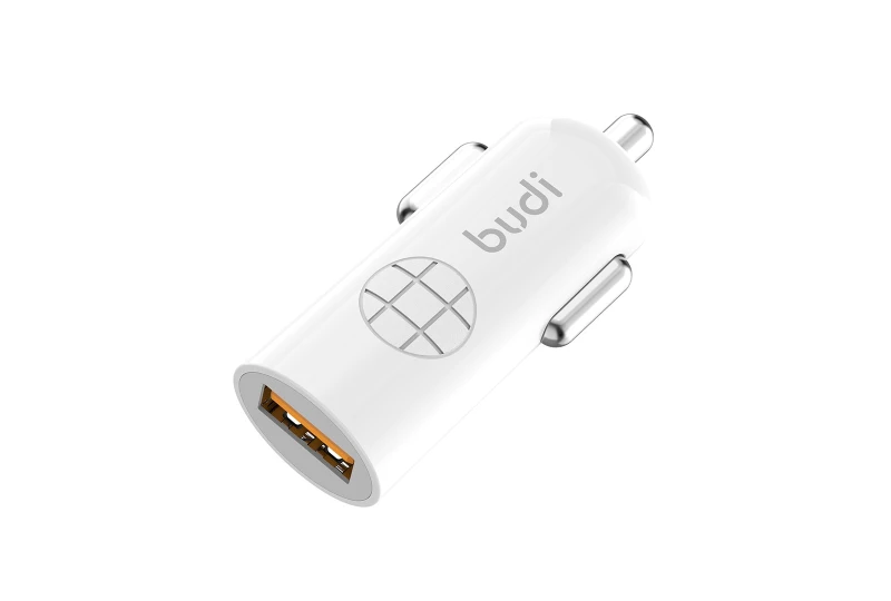 SEFIS adaptivní USB  rychlonabíječka do auta bílá 18W 2.4A 5V pro auto