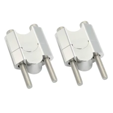 SEFIS Arc 50 navýšeni řídítek 22mm stříbrná