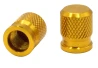 SEFIS CNC čepičky ventilků na motorku zlatá
