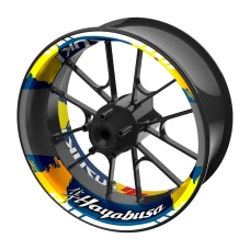 SEFIS dvoudílné polepy na kola SUZUKI GSX-R 1300