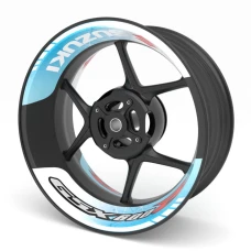 SEFIS dvoudílné polepy na kola SUZUKI GSX-R 600