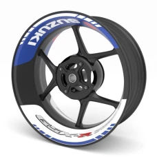 SEFIS dvoudílné polepy na kola SUZUKI GSX-R 750