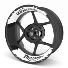 SEFIS dvoudílné polepy na kola TRIUMPH