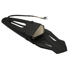 SEFIS enduro podblatník s držákem SPZ a světlem