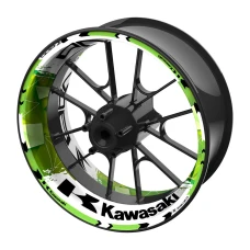 SEFIS jednodílné polepy na kola KAWASAKI Z800 Triangle Light