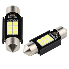 SEFIS LED žárovka sufit 31mm 12V C5W 6SMD CANBUS bílá SEFIS LED žárovka sufit 31mm 12V C5W 6SMD CANBUS bílá
