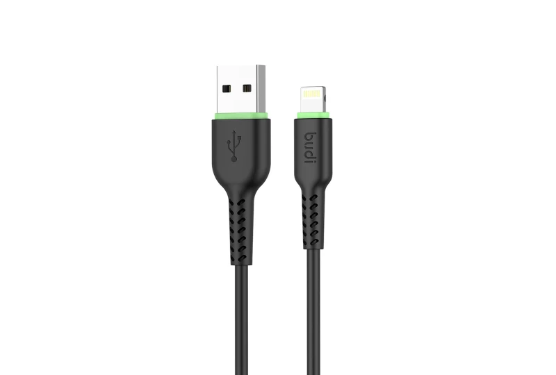 SEFIS nabíjecí datový kabel GR s konektory USB-A a Lightning 1m černý